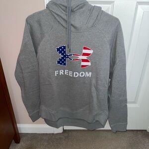Under Armour Gray Freedom Hoodie